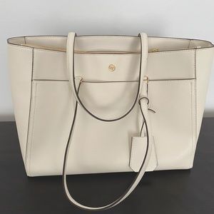 Tory Burch Emerson Tote White